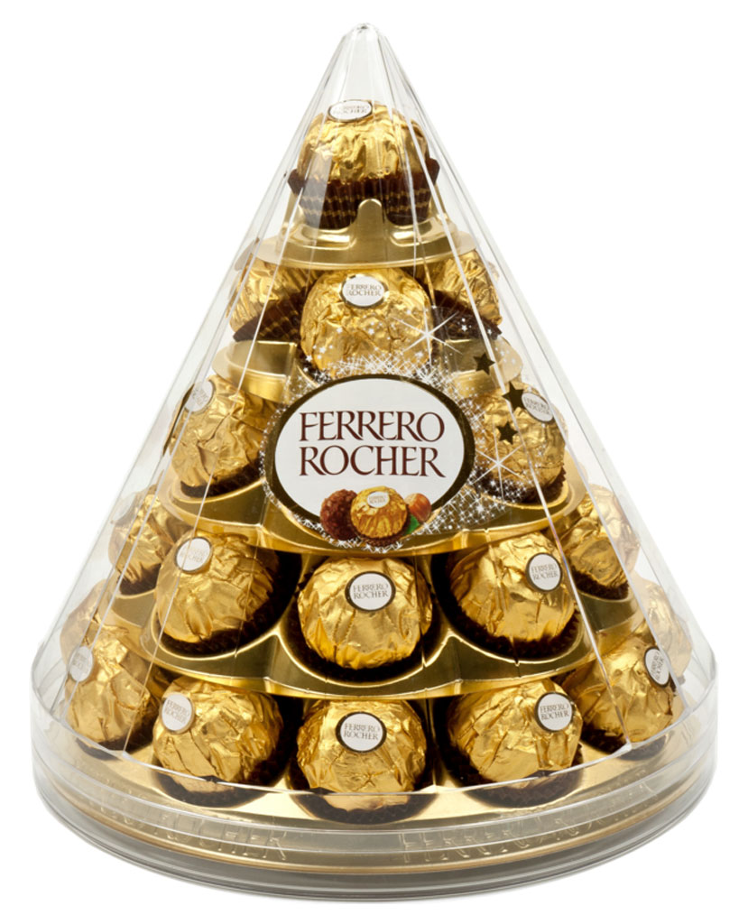 Ferrero Rocher Cône de Noël (28 bouchées) (lot de 2) - chocolatiz