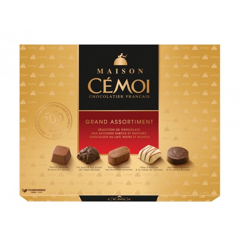 Cémoi Grand Assortiment 400g -  Chocolats