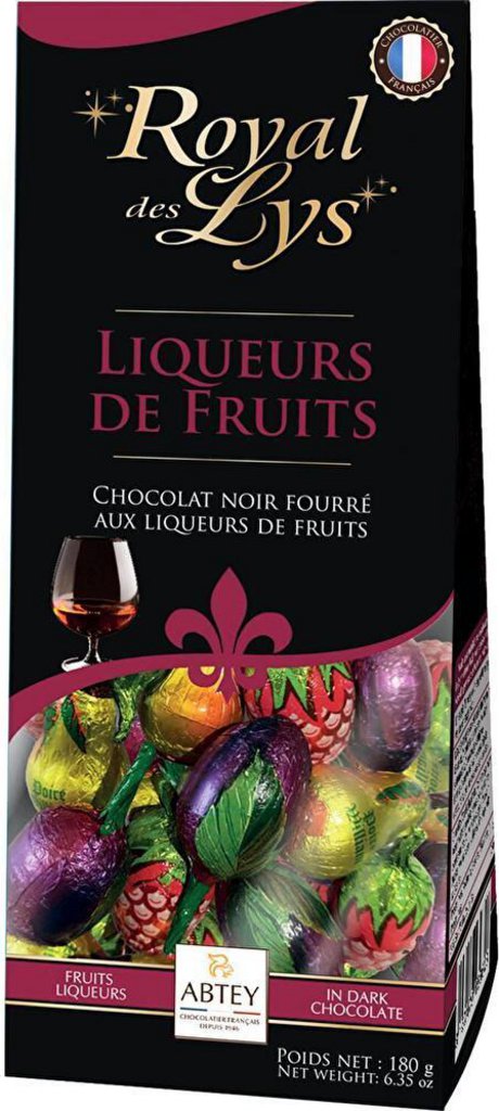 Chocolat fourré liqueur Royal des Lys - Abtey - 108 g
