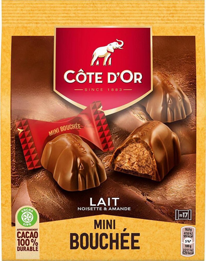 Lanvin Minis Escargots Lait 133g -  Chocolats