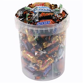 Miniatures Mars Twix Bounty Snickers Mix (lot de 2)