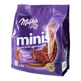 Milka Minis Chocolat au Lait (lot de 2)
