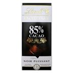 Lindt Excellence Noir Puissant 85% Cacao (lot de 2)