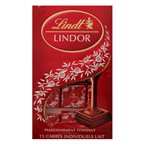 Lindt Lindor Carrés Lait (lot de 2)