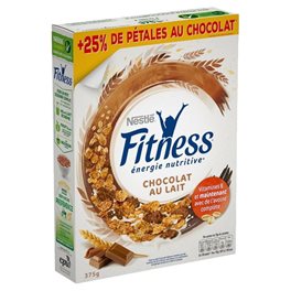Nestlé Fitness Flakes Chocolat (lot de 2)