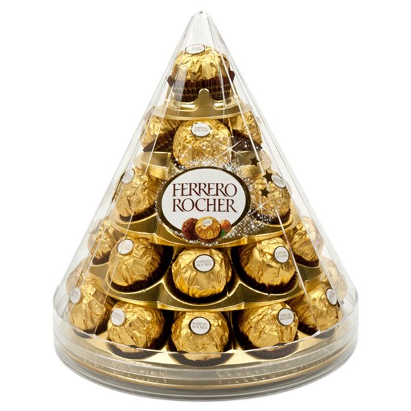 Ferrero Rocher Cône de Noël (28 bouchées) (lot de 2) - chocolatiz