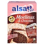 Alsa Préparation Gâteau Moelleux Chocolat (lot de 2)