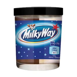 Milky Way Pâte à Tartiner 200g (lot de 2)