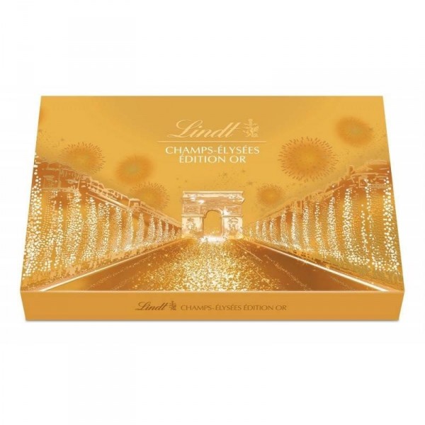 Lindt Champs Elysées Édition Or Coffret 468g -  Chocolats