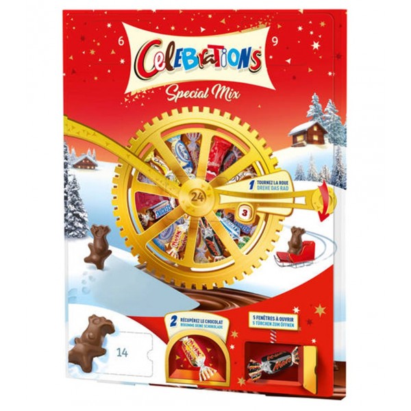 CELEBRATIONS - Assortiment de chocolats - Calendrier de l'Avent