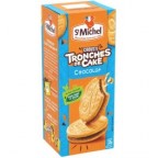 St Michel Crousti Tronches de Cake Chocolat 228g (lot de 9)