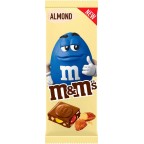 M&M's Tablette Almond 165g (lot de 7 tablettes)