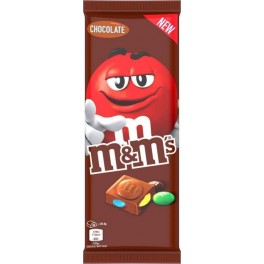 M&M's Tablette Chocolate 165g (lot de 8 tablettes)