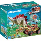 PLAYMOBIL 9432 - Explorer Véhicule Et Stégosaure