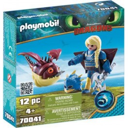 PLAYMOBIL 70041 Dragons - Astrid avec Globegobeur