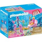 PLAYMOBIL 70033 - Starter pack - Magic Le monde des sirènes - Sirènes avec carrosse