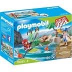 PLAYMOBIL 70035 - StarterPack - Family Fun Villa de vacances - Sportifs et kayak