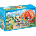 PLAYMOBIL 70089 - Family Fun - Tente et campeurs