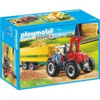 PLAYMOBIL 70131 - Country - Grand tracteur avec remorque