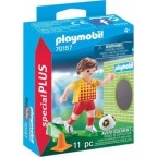 PLAYMOBIL 70157 JOUEUR DE FOOT ET BUT