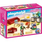 PLAYMOBIL 70207 - Dollhouse - Salon avec cheminée