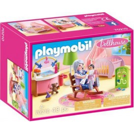 PLAYMOBIL 70210 - Dollhouse - Chambre de bébé