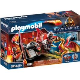 PLAYMOBIL 70226 - Novelmore - Burnham Raiders et dragon doré