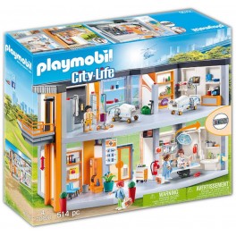 PLAYMOBIL 70190 City Life - Hôpital Aménagé