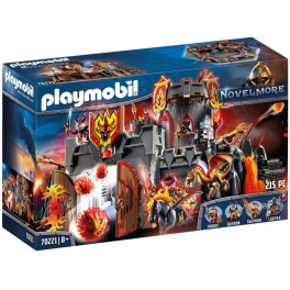 PLAYMOBIL 70221 Novelmore - Forteresse Volcanique des Burnham Raiders