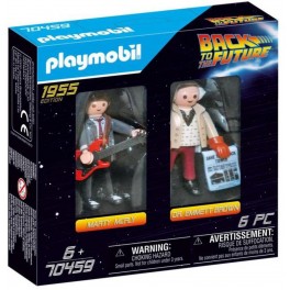 PLAYMOBIL 70459 - Back to the Future Marty Mcfly et Dr. Emmett Brown