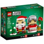 LEGO 40274 BrickHeadz - Le Père Et La Mère Noël