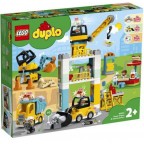 LEGO 10933 Duplo - La Grue et Les Engins de Construction