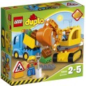 LEGO 10812 Duplo Town - Le Camion Et La Pelleteuse