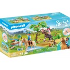 Playmobil 70330 - Spirit - Mare avec végétation