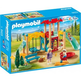 PLAYMOBIL 9423 Family Fun - Parc De Jeu Avec Toboggan