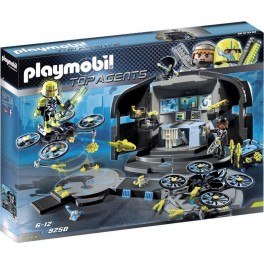 PLAYMOBIL 9250 Top Agents - Centre De Commandement Du Dr Drone