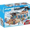 PLAYMOBIL 9280 Family Fun - Chalet Avec Skieur