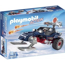 PLAYMOBIL 9058 Action - Motoneige Avec Pirate Des Glaces