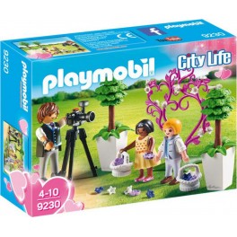 PLAYMOBIL 9230 City Life - Enfants D'Honneur Avec Photographe