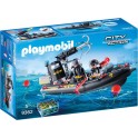 PLAYMOBIL 9362 City Action - Bateau Pneumatique Et Policiers D'élite