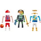 PLAYMOBIL 9828 Multiplay Figure - Basketball Agent Man Knight