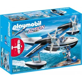 PLAYMOBIL 9436 Action - Hydravion De Police