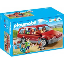 PLAYMOBIL 9421 Family Fun - Famille Avec Voiture