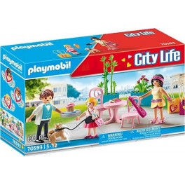 Playmobil 70593 - City Life - Espace café