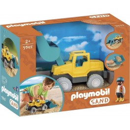 PLAYMOBIL 9145 Sand - Chargeur Avec Pelle