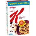 Kellogg's Kellogg’s Spécial K Chocolat Noir Format Maxi 550g (lot de 3)