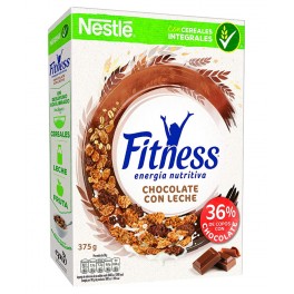 Nestlé Fitness Chocolat Au Lait 375g (lot de 4)