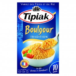 Tipiak Boulgour Tradition Le Blé Ferme et Fondant 500g (lot de 4)