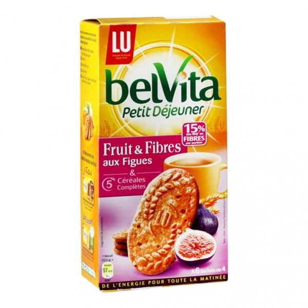 Biscuits belvita petit-déjeuner, myrtille, 30 ea
