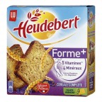 LU Heudebert Forme + 5 Vitamines & 4 Minéraux Céréale Complète 280g (lot de 6)